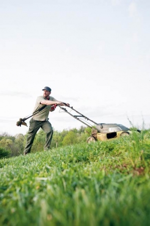 Meet environment-friendly grass cutter, Sean Fawbush [Louisville Magazine]