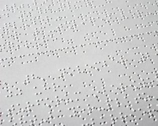 Workshop teaches children to read Braille by sight