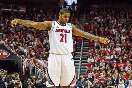 After 5 overtimes, the Louisville basketball Cardinals go down to defeat against