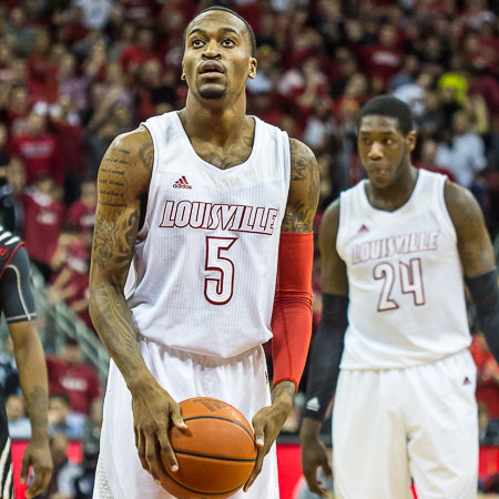 In the aftermath of Kevin Ware's horrific injury, Louisville basketball manhandl
