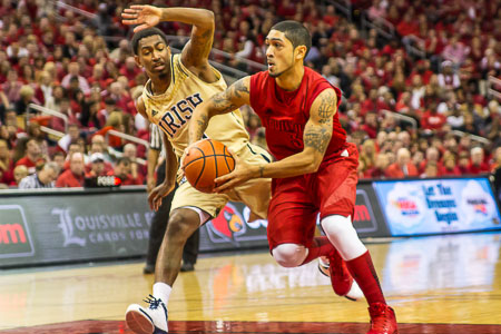 Peyton Siva becomes the top Cardinal thief as as Louisville basketball pounds No