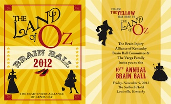 Follow the yellow brick road to the 10th Annual Brain Ball [preview]