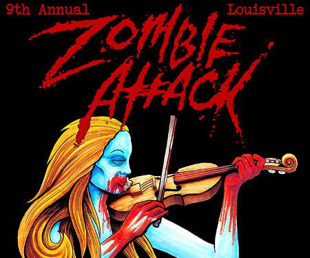 Get ready to feel zombiefied at the 2013 Louisville Zombie Attack