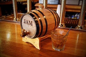 Sip in style at home: personalized Bluegrass Barrels let customer become mixolog
