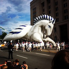 Pegasus Parade an annual treat for the kids