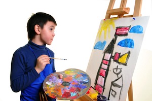 Kids art classes Saturdays at Preston Arts Center