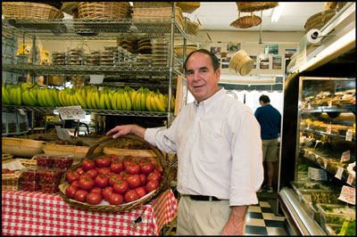 Photo of Tony Burger from Burger's Market Website