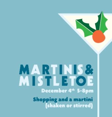 KMAC Martinis and Mistletoe: Shopping and Sipping Event