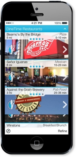 New DineTime App Takes the Waiting Out of Restaurant Dining