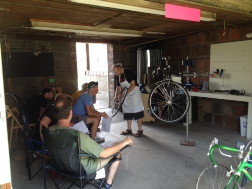 Volunteer Training at Falls City Bikeworks