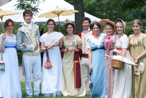 Pride and Prejudice cast from 2013 Jane Austen Festival