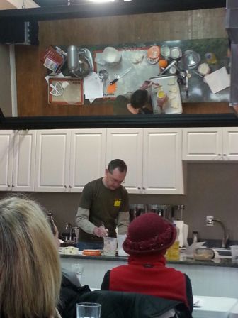 Brad Says Go Rustic at Muffins and Scones Class