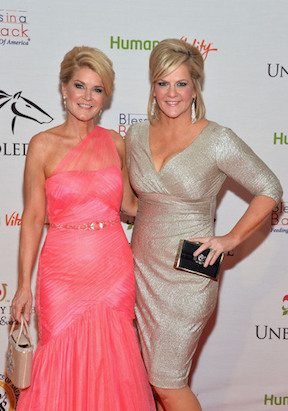 Unbridled Eve Co-Founders Tonya York Dees (L) and Tammy York Day attend the 2014