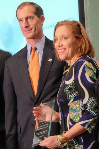 Lynnie Meyer, Norton Healthcare, among award recipients.