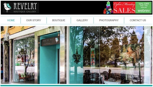 Revelry Boutique Gallery Launches Online Store