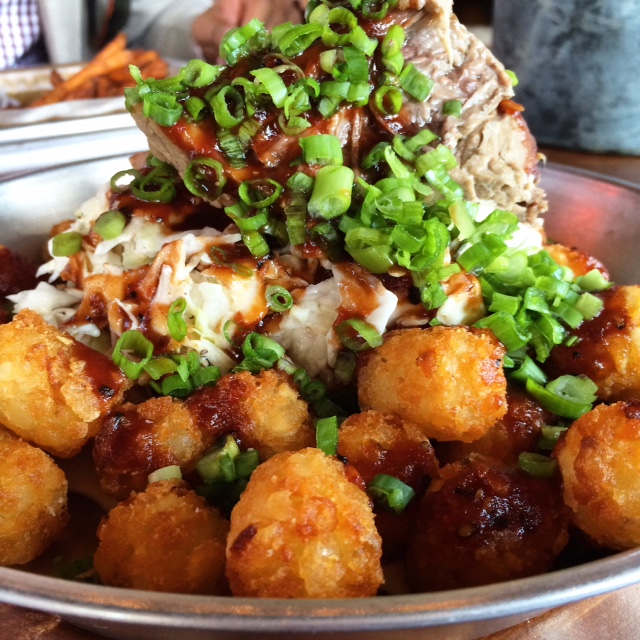 Loaded Tater Tots from Feast BBQ