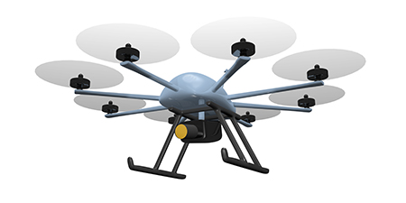 Quadcopter "drones" do battle in Louisville